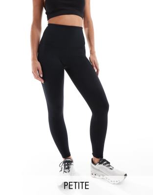 4505 Petite - Icon Bum Sculpt - Sport-Leggings in Schwarz mit Innentasche