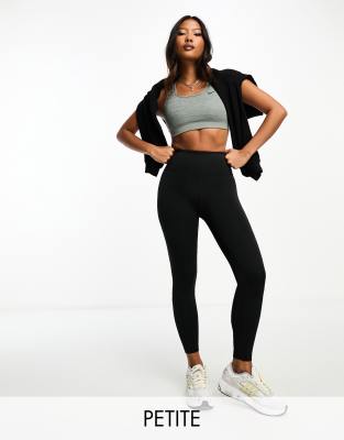 4505 Petite - Icon - Gesäßformende Sport-Leggings in Schwarz