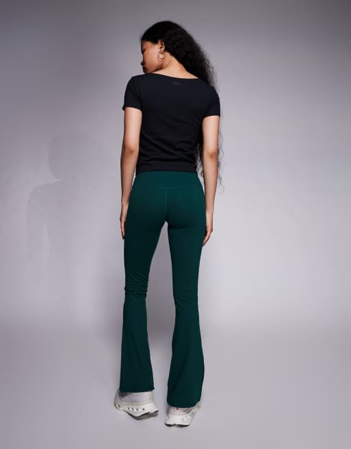 4505 Petite - Icon - Legging de yoga slim en tissu doux à taille haute - Vert sapin, 5 de 5