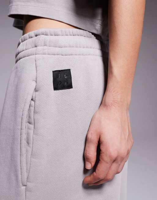 4505 Petite - Icon Rest Day - Pantalon de jogging ample en coton épais 440 g/m<sup>2</sup> - Délavage cendré, 3 de 5