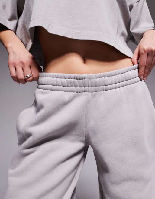 4505 Petite - Icon Rest Day - Pantalon de jogging ample en coton épais 440 g/m<sup>2</sup> - Délavage cendré, 5 de 5