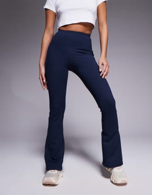 4505 Petite Icon Soft Touch High Waist Slim Kick Yoga Leggings In Blue