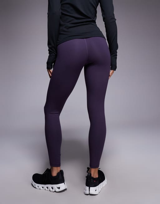 4505 Petite Icon soft touch high waist yoga leggings in heather, 2 of 5