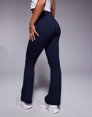 4505 Petite Icon Soft Touch Wrap Waist Slim Kick Yoga Leggings