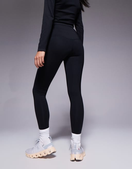4505 Petite Icon thermal high waist running leggings in black, 5 of 5