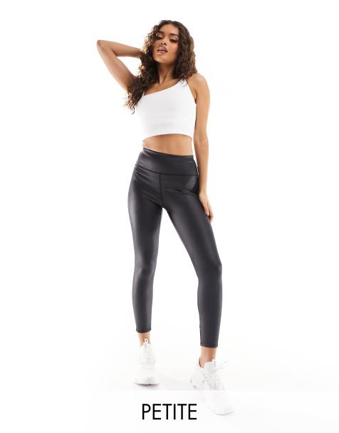 4505 Petite mesh wet look leggings - view 1