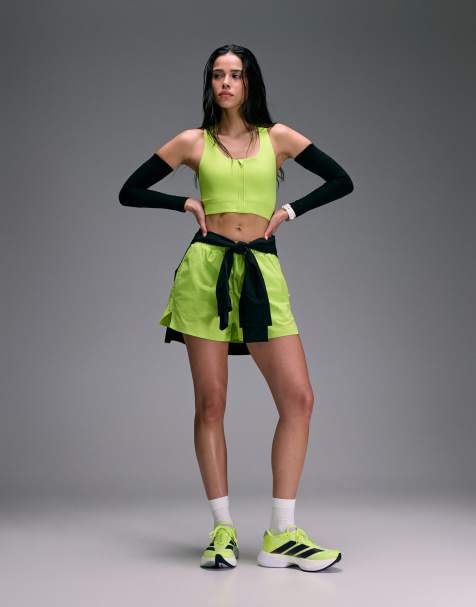 4505 Premium run co-ord in lime - view 1