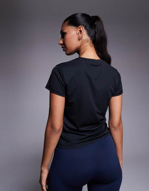 4505 quick dry mesh boxy fit running t-shirt in black, 4 of 4