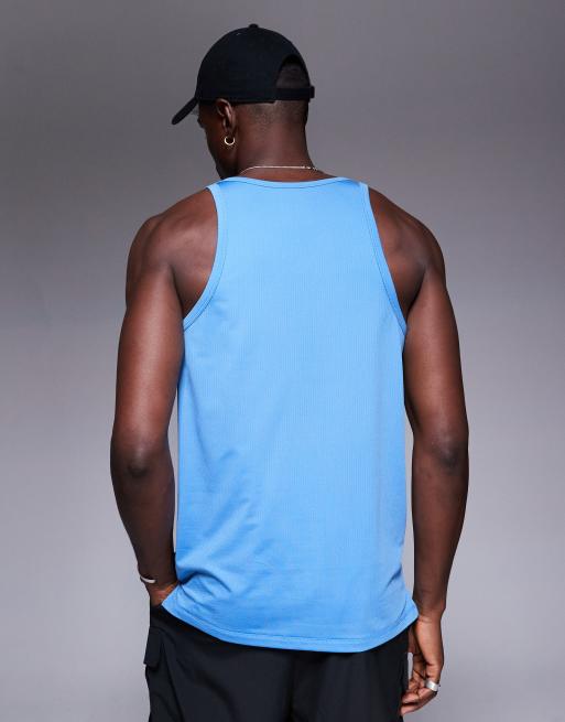 4505 quick dry mesh running vest in bright blue, 4 of 4