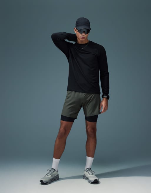4505 quick dry performance jersey training long sleeve in black , 2 of 4