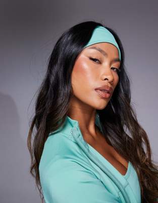 4505 Quick Dry Running Headband In Green