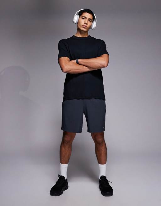 4505 - Rest Day - Geribbeld ultrazacht slim-fit T-shirt van modal in zwart, 2 van 5