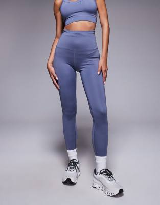 4505 run high waist legging with zip phone pocket in cornflower-Blue