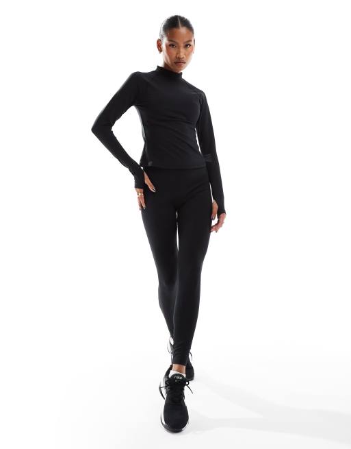 4505 running thermal fleece lined long sleeve top , 3 of 4