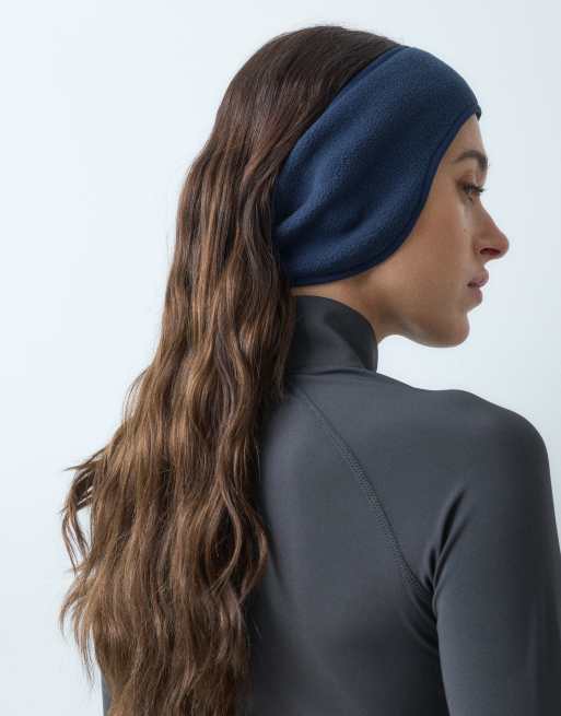 4505 running thermische fleece haarband in marineblauw, 3 van 5