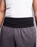 [ASOS] 4505 running waist belt with concealed pocket in black S Black