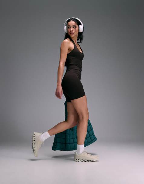 4505 sculpting seamless 5 inch high waist booty short in espresso - view 1