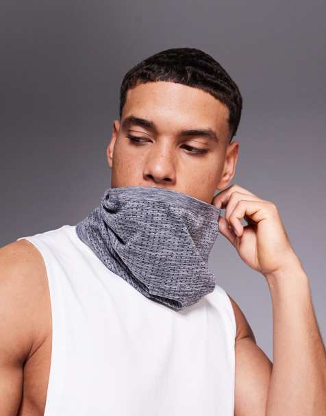 4505 seamless mesh running snood in charcoal - view 1