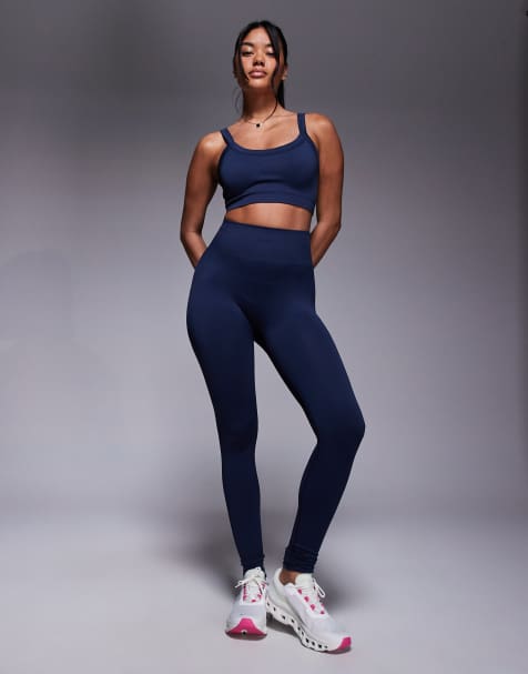 4505 seamless sculpting gym set in navy ink - view 1