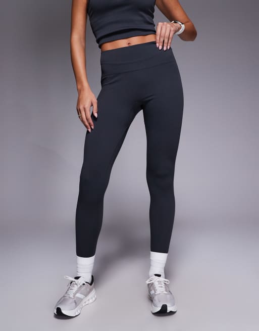 4505 seamless sculpting high waist gym leggings in flint grey, 2 of 5