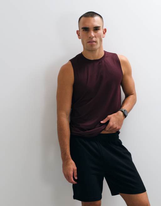 4505 Shorts de chándal de algodón Icon con acabado de secado rápido en negro, 5 de 5