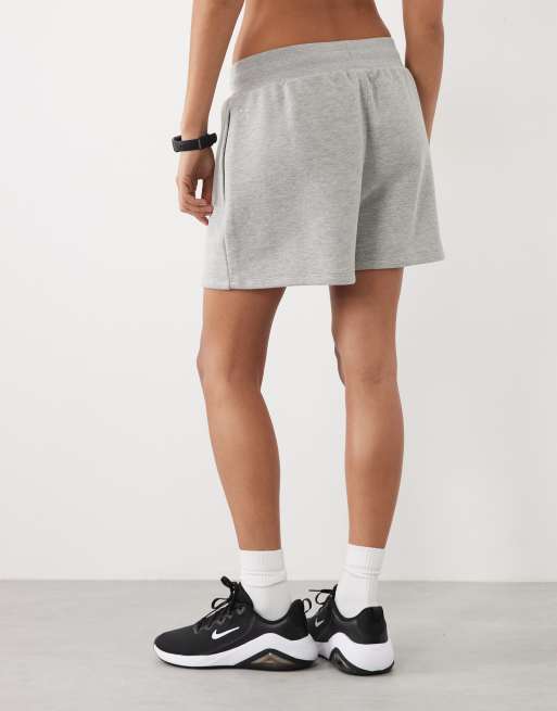 4505 shorts légers taille basse style années 2000 gris chiné, 5 de 5