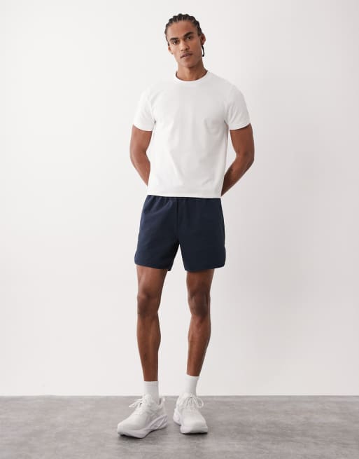 4505 shrunken muscle fit cotton baby tee with quick dry finish in white, 2 of 5