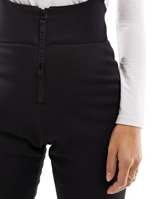 4505 Ski high waisted water repellent salopettes in black , 4 of 5