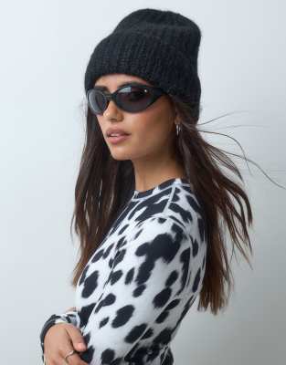 Asos 4505 Ski & Snow 4505 Ski Knitted Beanie In Black