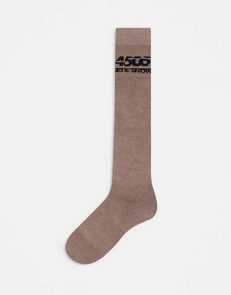 4505 – Ski – Socken in Tonerde mit antibakteriellem Finish - view 1