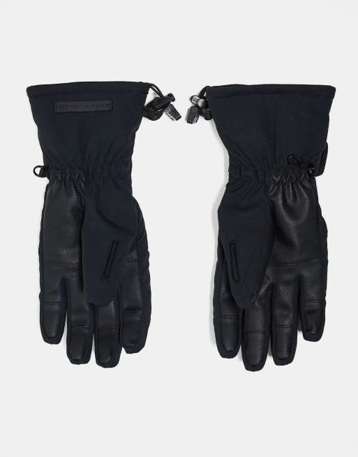 4505 - Ski - Sorte vandafvisende handsker med isolering , 3 af 3