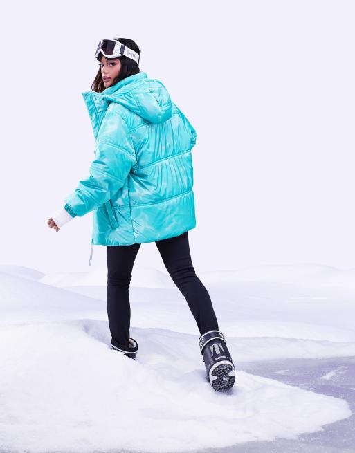 4505 – Ski – Steppjacke im Hochglanz-Design , 2 von 4