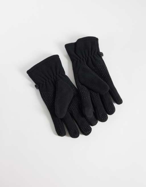 4505 Ski Thinsulate Thermo-Touchscreen-Fleecehandschuhe in Schwarz, 3 von 3