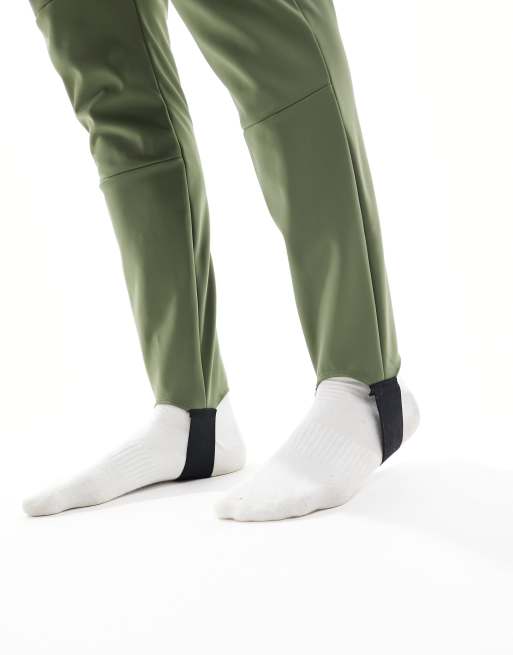 4505 - Ski - Tuta da sci idrorepellente kaki con gambe skinny, 3 di 4