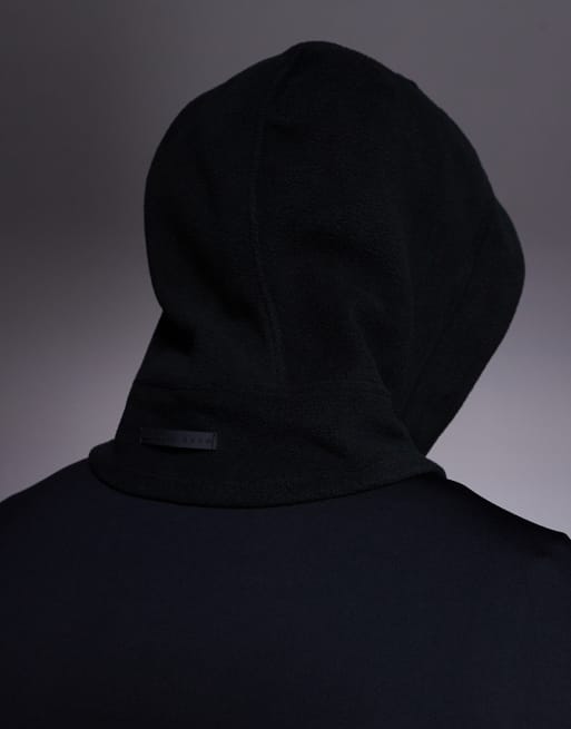 4505 – Ski – Verstellbare Thermo-Balaklava aus Fleece in Schwarz, 2 von 3
