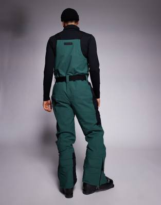 Asos 4505 Ski & Snow 4505 Ski Water Repellent Insulated Bib Salopette In Multi