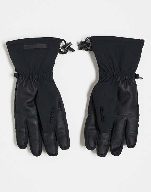 4505 Ski water repellent ski gloves with goggle wipe in black , 3 of 3