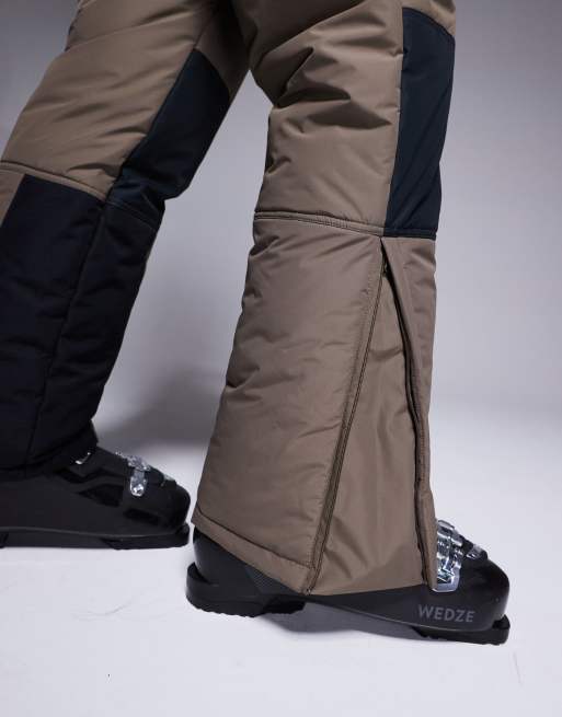 4505 Ski water repellent ski pants with straight leg in clay colourblock , 3 of 6