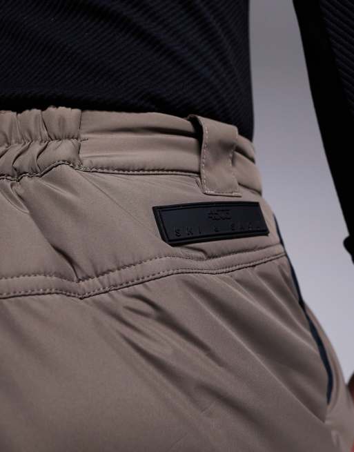 4505 Ski water repellent ski pants with straight leg in clay colourblock , 5 of 6