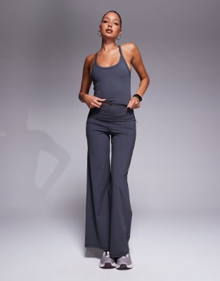 asos 4505 soft touch co-ord in iron grey