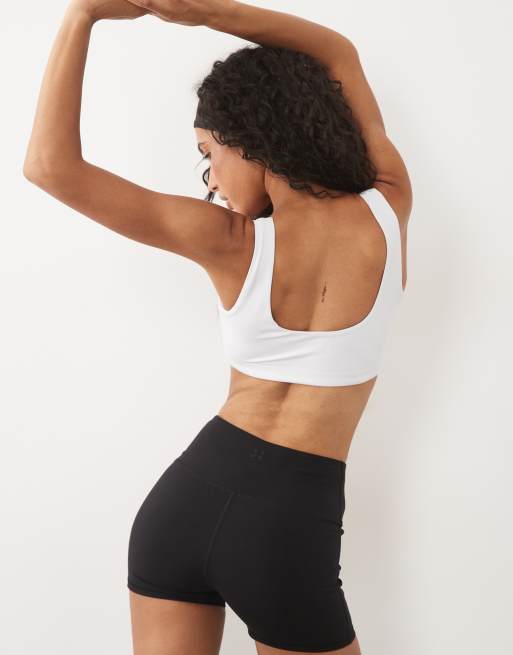 4505 soft touch wrap waist booty shorts in black, 4 of 5