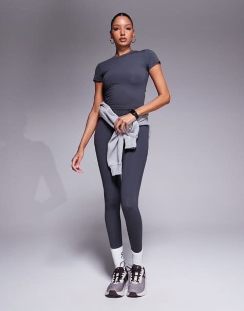 4505 soft touch yoga set in iron gray - view 1