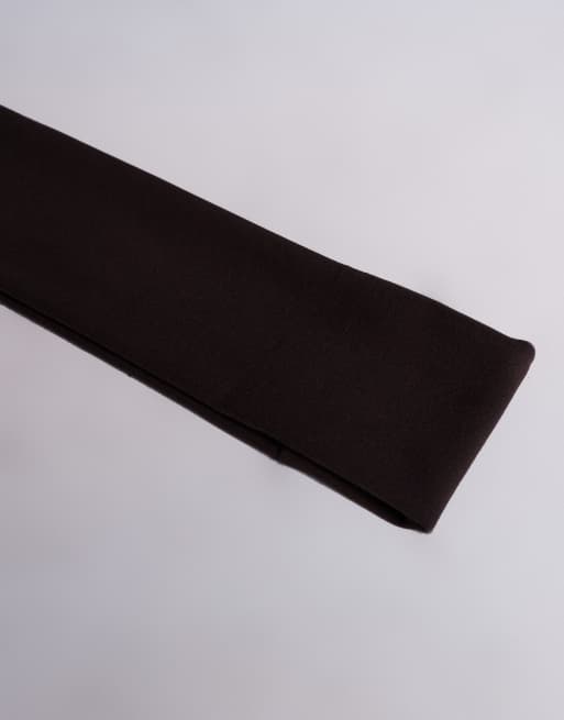 4505 soft touch yoga wide headband in chocolate