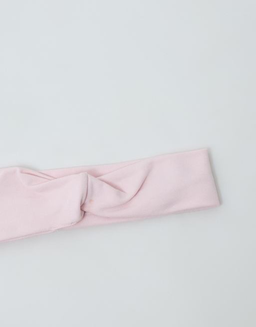 4505 Studio Haarband mit Twist vorne aus Plüsch in Ballettpink, 2 von 3