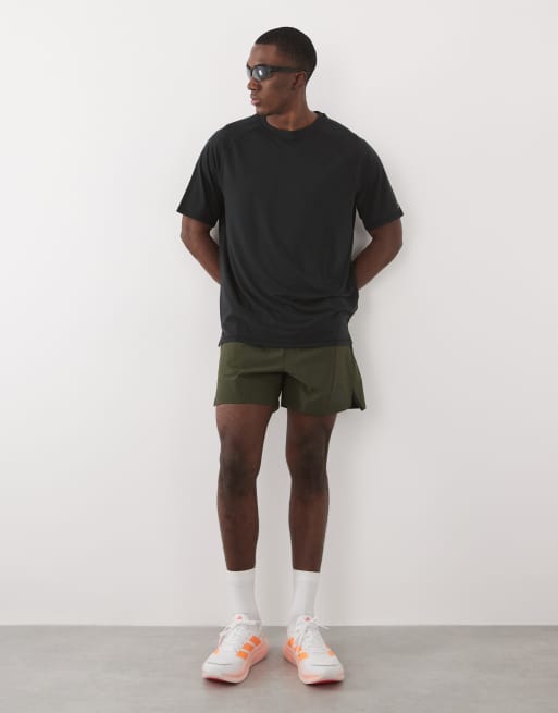 4505 – Svart, snabbtorkande träningströja i jersey och boxig, oversized fit, 2 av 5