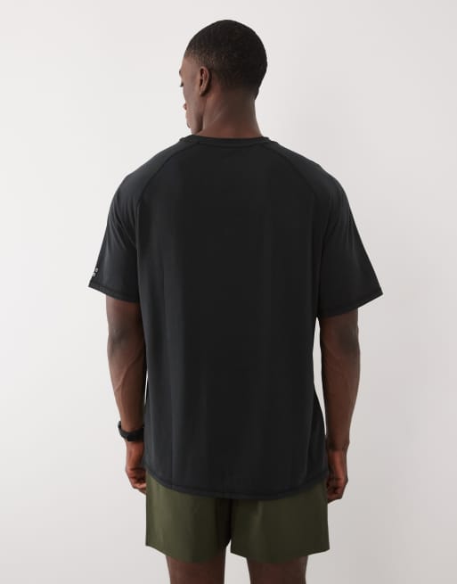 4505 – Svart, snabbtorkande träningströja i jersey och boxig, oversized fit, 4 av 5