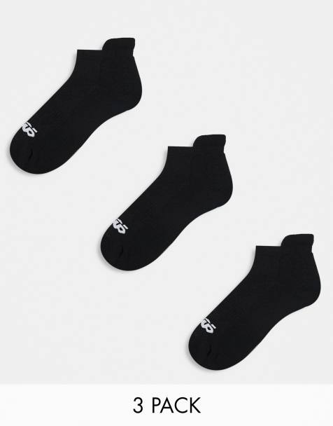 4505 – Svarta löparstrumpor med elastiskt fotvalvsstöd och antibakteriell finish, 3-pack - view 1