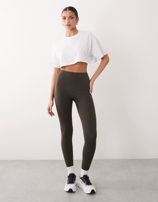 4505 - T-shirt de sport court en modal mélangé ultra-doux - Blanc, 2 de 4