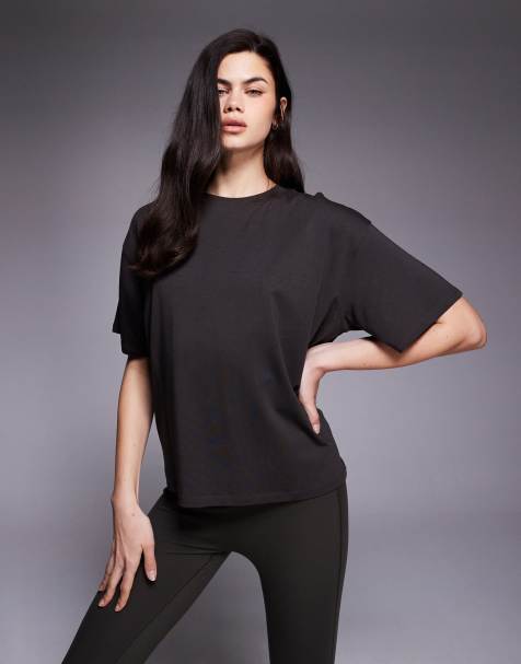 4505 - T-shirt tecnica squadrata ultra morbida in misto modal marrone moka - view 1