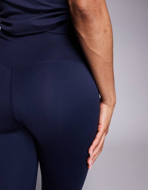 4505 Tall Icon active bum sculpt high waist gym leggings with inner pocket in deep navy, 5 of 5